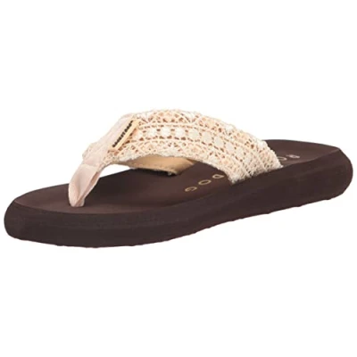 Image of Rocket Dog Women&#039;s Sunset Sandal, Natural, 6 UK
