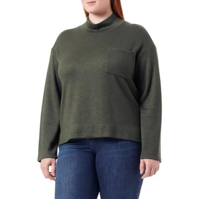 Image of s.Oliver Women&#039;s Long Sleeved Sweatshirt Green 34, Green, XS/S