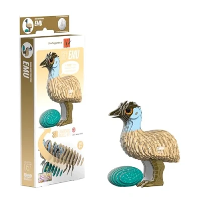 Image of EUGY Emu 3D Model Craft Kit