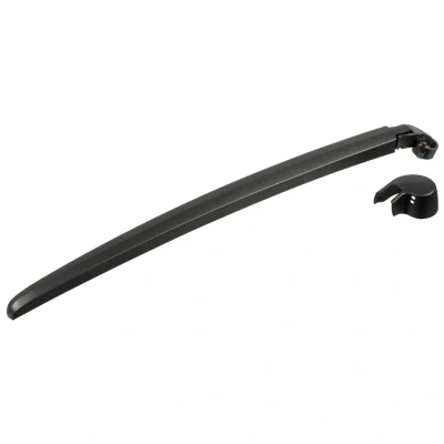 Image of 4F9955407 Wiper Arm FEBI BILSTEIN 177549 Rear with cover AUDI: A6 C6 Avant, Allroad
