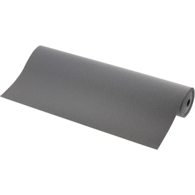 Image of GTV 1 Roll 48 cm x 500 Non Slip Mat Drawer Kitchen Cabinet Insert Nub Plastic Fridge Mats (Anthracite), Small