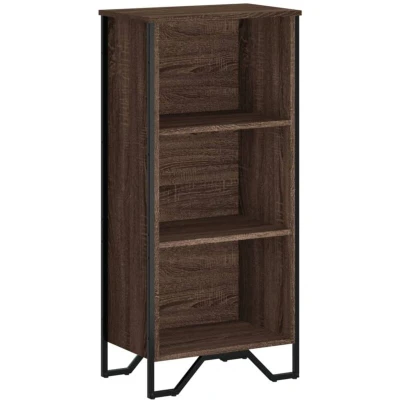 Image of vidaXL Bookcase Brown Oak 50x31x106 cm Engineered Wood