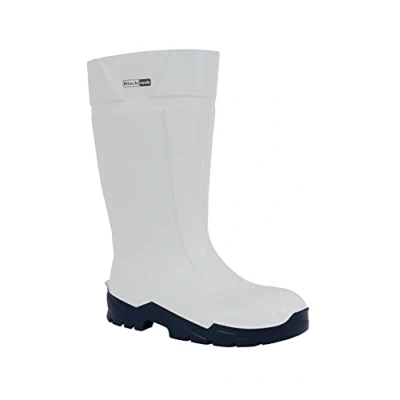 Image of Blackrock White Safety PU Wellington with Steel Toe Cap