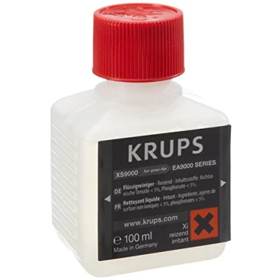 Image of Krups Genuine Coffee Machine Liquid Cleaner (2 x 100ml Bottles) transparent