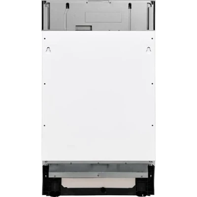 Image of White Knight WK AT45BIDW Fully Integrated Slimline Dishwasher, 10 Place Settings, E Energy Rated, H82 x W44.8 D55 (cm)