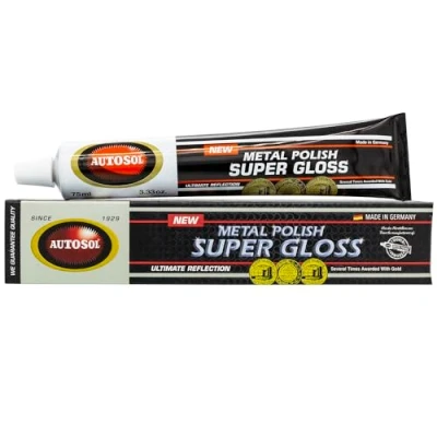 Image of Introduction of Autosol Super Gloss Metal Polish 75ml Give Your Metals Ultimate Shine