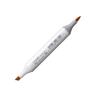 Image of Copic Sketch Coloured Marker Pen (YR 24) Pale Sepia, For Art &amp; Crafts, Colouring, Graphics, Highlighter, Design, Anime, Professional Beginners, Supplies Colouring Books