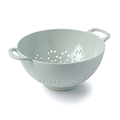 Image of Zeal Colander Small (6/15cm), Melamine, Sage Green, 19.5 x 15 7.5 cm