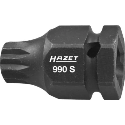 Image of T10198 Socket HAZET 990S 16 M16 XZN Chrome Vanadium Steel, Nickel Molybdenum
