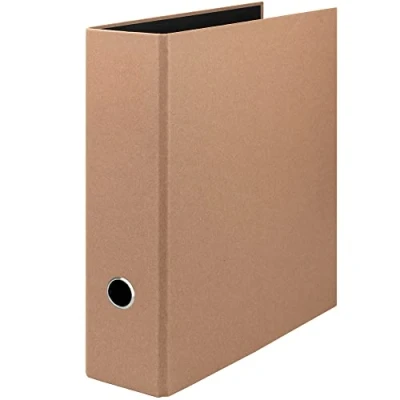 Image of S.O.H.O. 1317452620 A4 Kraft Lever Arch File, Silver