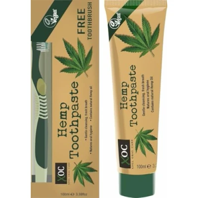 Image of Hemp Toothpaste with Free Toothbrush