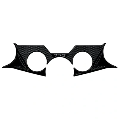 Image of Resin Bike Motorcycle 3D Stickers Compatible with Honda Hornet CB750 2023. Steering Forks Protections from Impact and Scratches. Made in Italy
