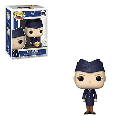 Image of Funko Pop Air Force: U.S. Force Female Airman Vinyl Figure #46754