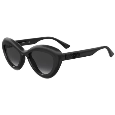 Image of Sunglasses Moschino Mos163/s col. 807/9o Donna Cat eye Nero