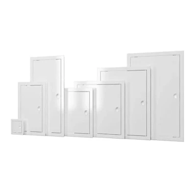 Image of Plastic Access Panel Inspection Revision Door Service Point Hatch. (300mm x 400mm), White