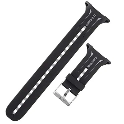 Image of Cressi Men&#039;s Giotto Strap for Dive Computer Black/Grey