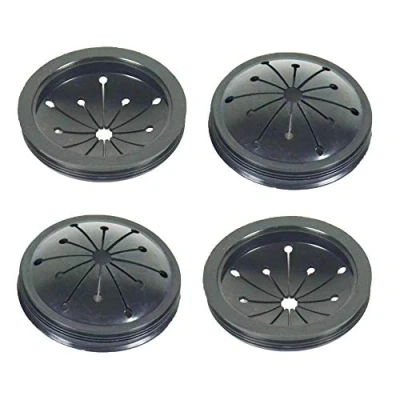 Image of Carkio 4 Pack Garbage Disposal Splash Guard 3 1/8 inch Food Waste Disposer Accessories Rubber Sink Strainer for GE, King, Whirlaway and Sinkmaster Models