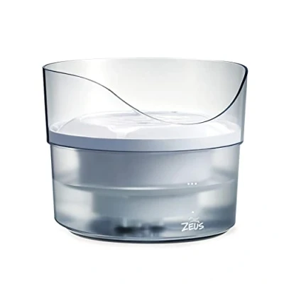 Image of Zeus Fresh &amp; Clear Dog Drinking Fountain with Splash Guard