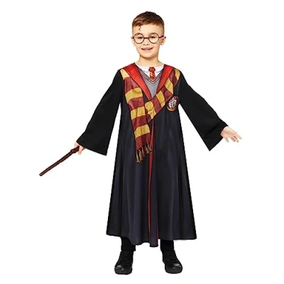 Image of amscan 9914662 Kids Officially Licensed Harry Potter Deluxe World Book Day Fancy Dress Costume Age: 12 14 Yrs