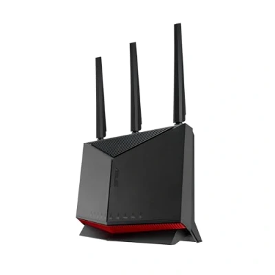 Image of ASUS RT BE86U 7 Expandable Wi Fi Router Dual Band BE6800, 4096 QAM, MLO, AI WAN Detection, AiMesh, Free Network Security Subscription, VPNs