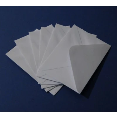 Image of ARK 50 133 x 185 (5x7) WHITE ENVELOPES GUMMED 100GSM