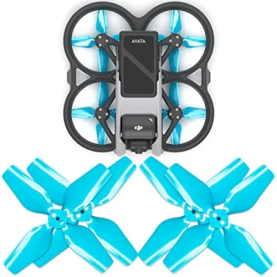 Image of Master Airscrew 4 blade Upgrade Propellers for DJI Avata Blue, pcs