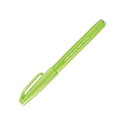 Image of Pentel Brush Sign Pen Light Green