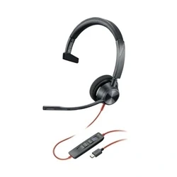 Image of HP Poly Blackwire 3310 Monaural Microsoft Teams Certified USB C