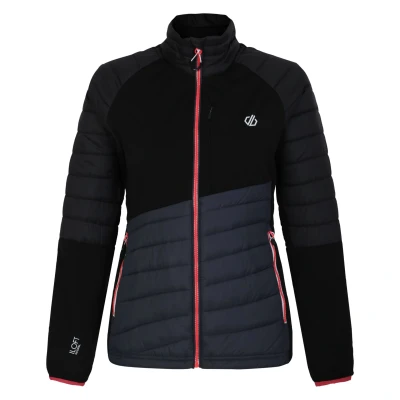 Image of Dare 2B Womens/Ladies Lexan Hybrid Jacket (Black/Ebony) Size 18 UK
