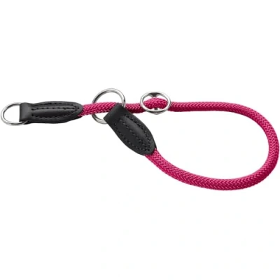 Image of HUNTER Freestyle Training Adjustable Collar with Stop Ring, 35/8 cm, Raspberry