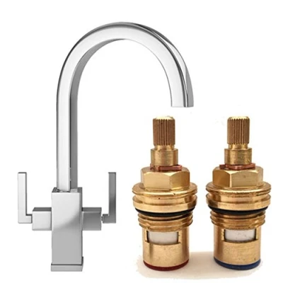 Image of Tap Magician Franke Planar Pair of Compatible Cartridge Valves Post 2008 28 spline Version