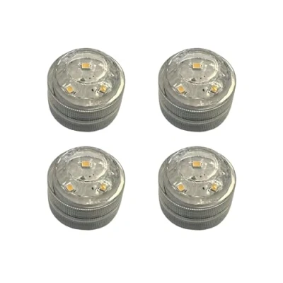Image of Nordic Lights 4 Pack LED for Candle Shades Battery Powered Tea