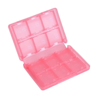 Image of VIFER 28 in 1 Game Memory Card Case PP Plastic Nintendo Cartridge Storage Box for 3DS DSL DSI LL(Pink)