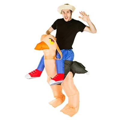 Image of Bodysocks® Inflatable Ostrich Costume (Adult)