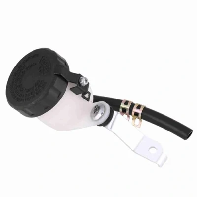 Image of Motorcycle Front brake fluid Reservoirs Universal Master Cylinder oil Tank Reservoir for CBR1000RR/S 04 15 CBR600RR 07 Alternators and Generators containing