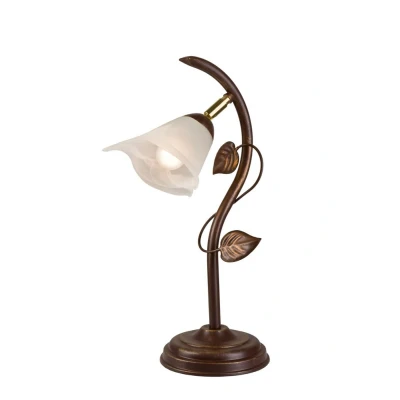 Image of Bluszcz Table Lamp With Shade Brown, 4x E14