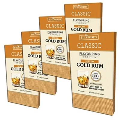 Image of 5X Still Spirits Classic Spiced Gold Rum Premium Essence Flavours 2.25L