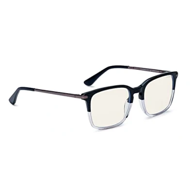 Image of Bolle Safety Men&#039;s Chicago Problu Glasses, Black/Gunmetal, OneSize