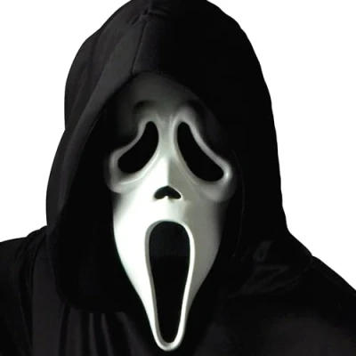 Image of Fun World BM153 Scream Mask, Black