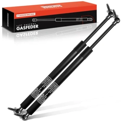 Image of Frankberg 2x Gas Struts Tailgate Compatible with Caravan RG_ All Engines MPV 2000 2007 Voyager Mk III RG RS 2008 Replace# 04894554AC