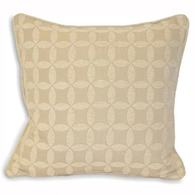 Image of Riva Paoletti &quot;Palma&quot; Cushion Covers, Natural, 55 x cm
