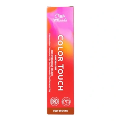 Image of Wella Color Touch Pure Naturals 6/05 Biondo Scuro Naturale Mogano 60ml colore semipermanente senza ammoniaca