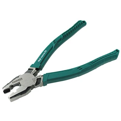 Image of Engineer pz 59 Heavy Duty Multi function combi Gripping Pliers / Screw Extractors (non slip jaws for quick removal of damaged screws) Made In Japan, neji saurus RX, Green