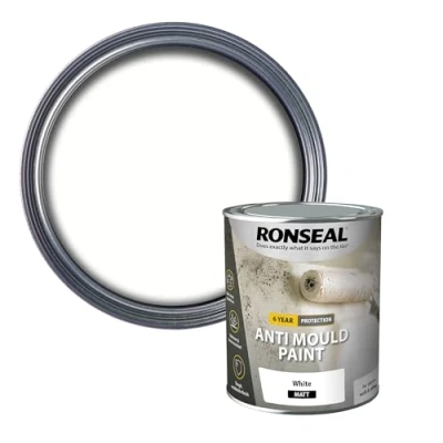 Image of RONSEAL AMPWM750 Anti Mould Paint White Matt 750ml
