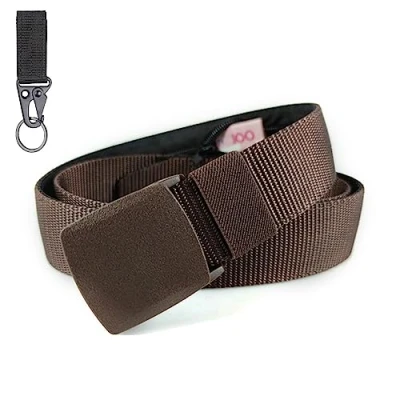 Image of BLAINDERS Security Money Belt, Hidden Cash Belt Anti Theft with Pocket, Perfect for Travel, Festivals, Rave.