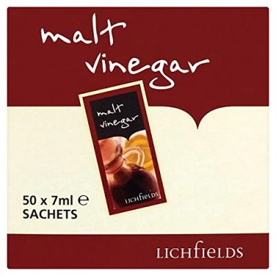 Image of Lichfields Malt Vinegar 50 x 7ml (Pack of 50x7ml)