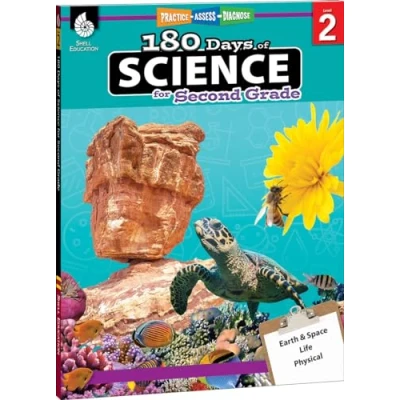 Image of 180 Days of Science for Second Grade: Practice, Assess, Diagnose (180 Practice)