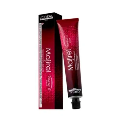 Image of LOREAL PROFESSIONNEL MAJIREL PERMANENT HAIR COLOUR FULL RANGE 50ML (6.45 Dark Copper Mahogany Blonde)