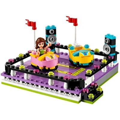 Image of LEGO 41133 &quot;Friends Amusement Park Bumper Cars Construction Set (Multi Colour)