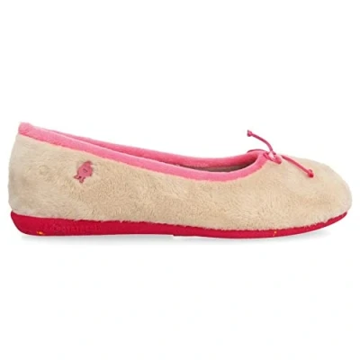 Image of HOT POTATOES Women&#039;s Preseka Slipper, Beige, 5 UK